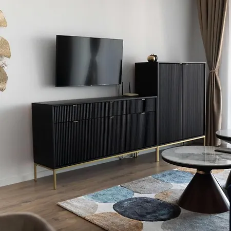 Apartament De Lux Cu 2 In Nordis - La 30 Metri De Plaja Lägenhet Mamaia